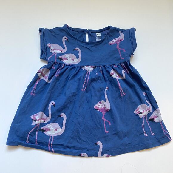 Tea Collection Other - Tea Collection Blue Flamingo Dress